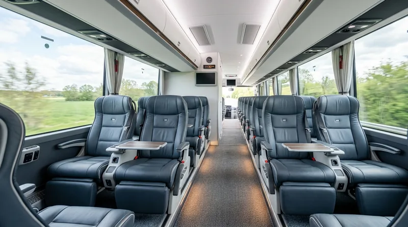 Executive Seater Coach Interior