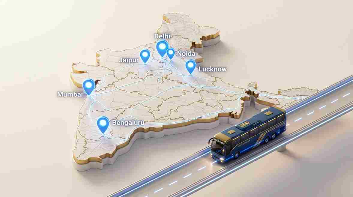 AMBBAY TOUR & TRAVELS PRIVATE LIMITED 3D India Highway Network Map